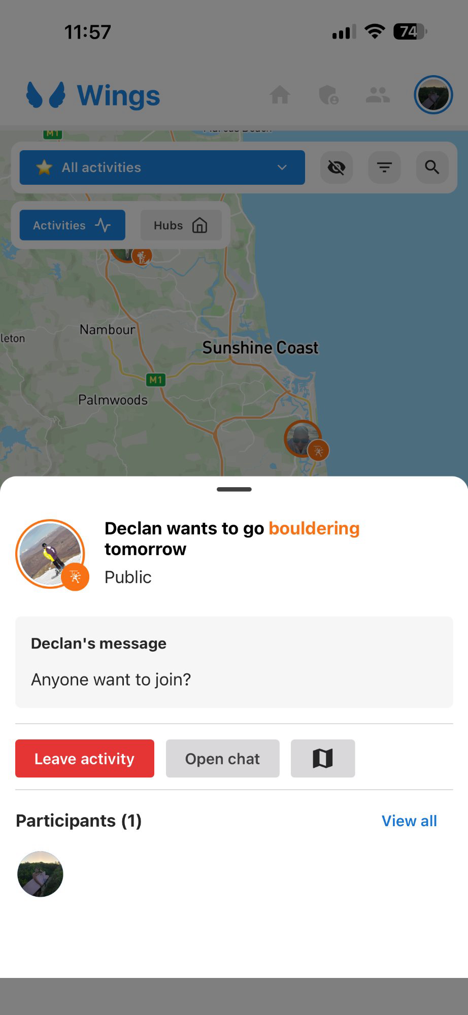 Join Any Activity
